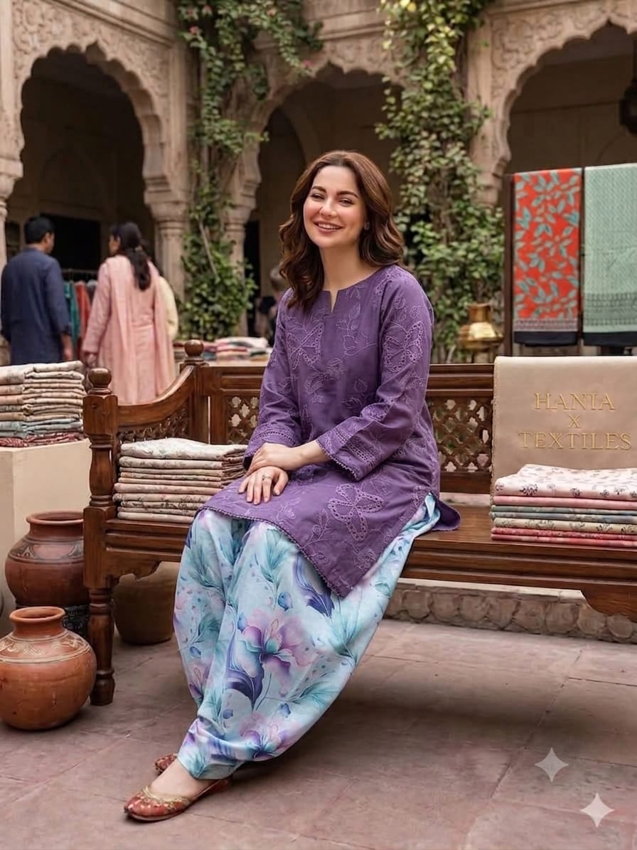 Lawn print 3pc unstitch - d1548