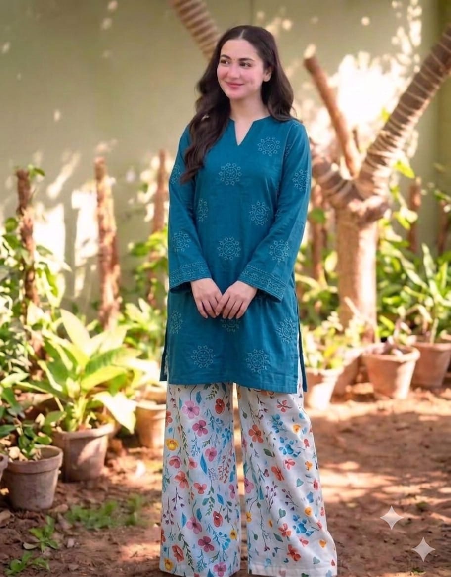 Lawn print 3pc unstitch - d1544