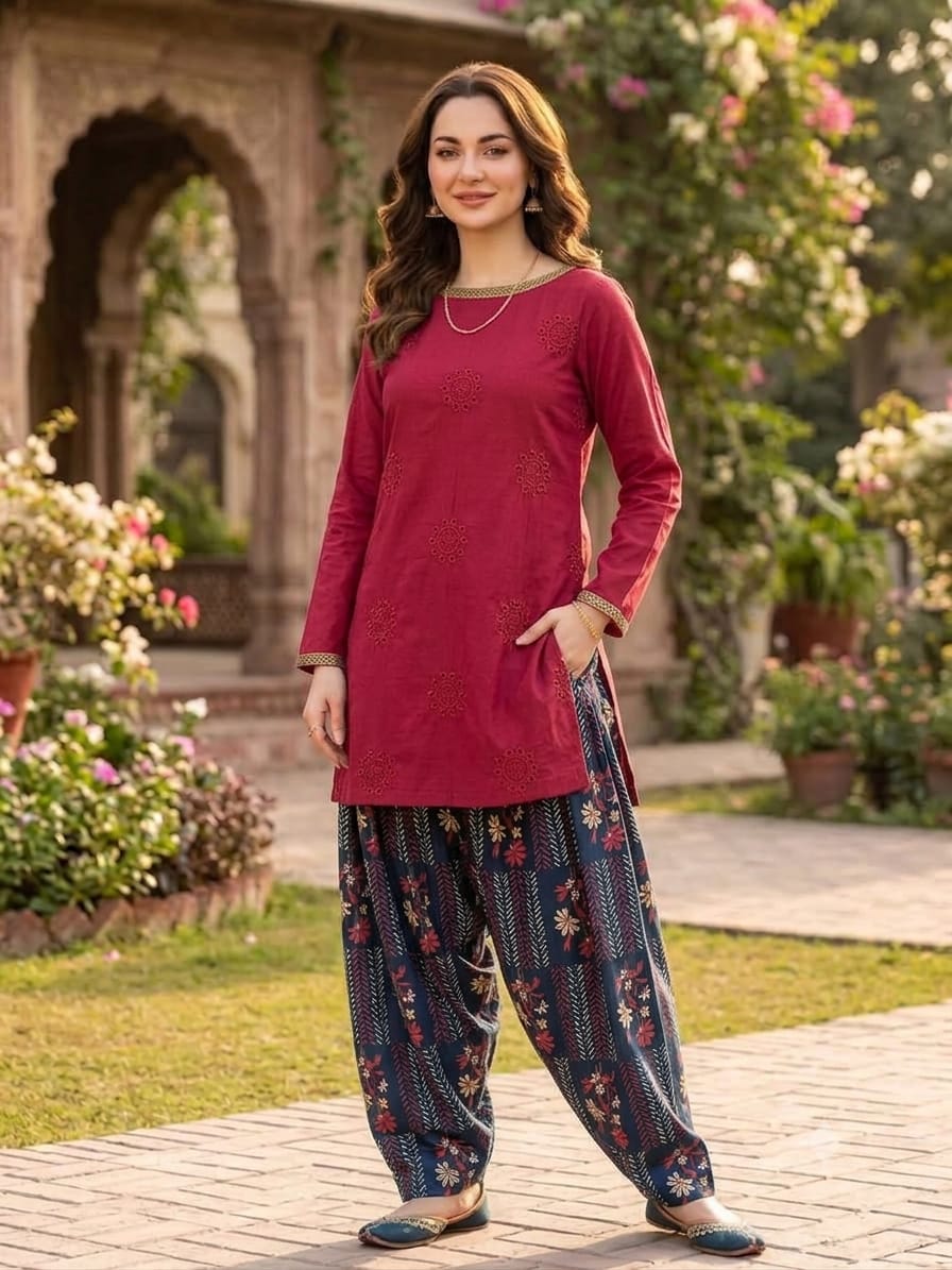 Lawn print 3pc unstitch - d1551