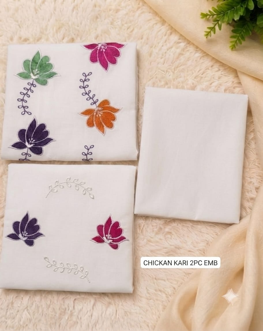 Bareeze lawn 2pc embroidery unstitch d1850