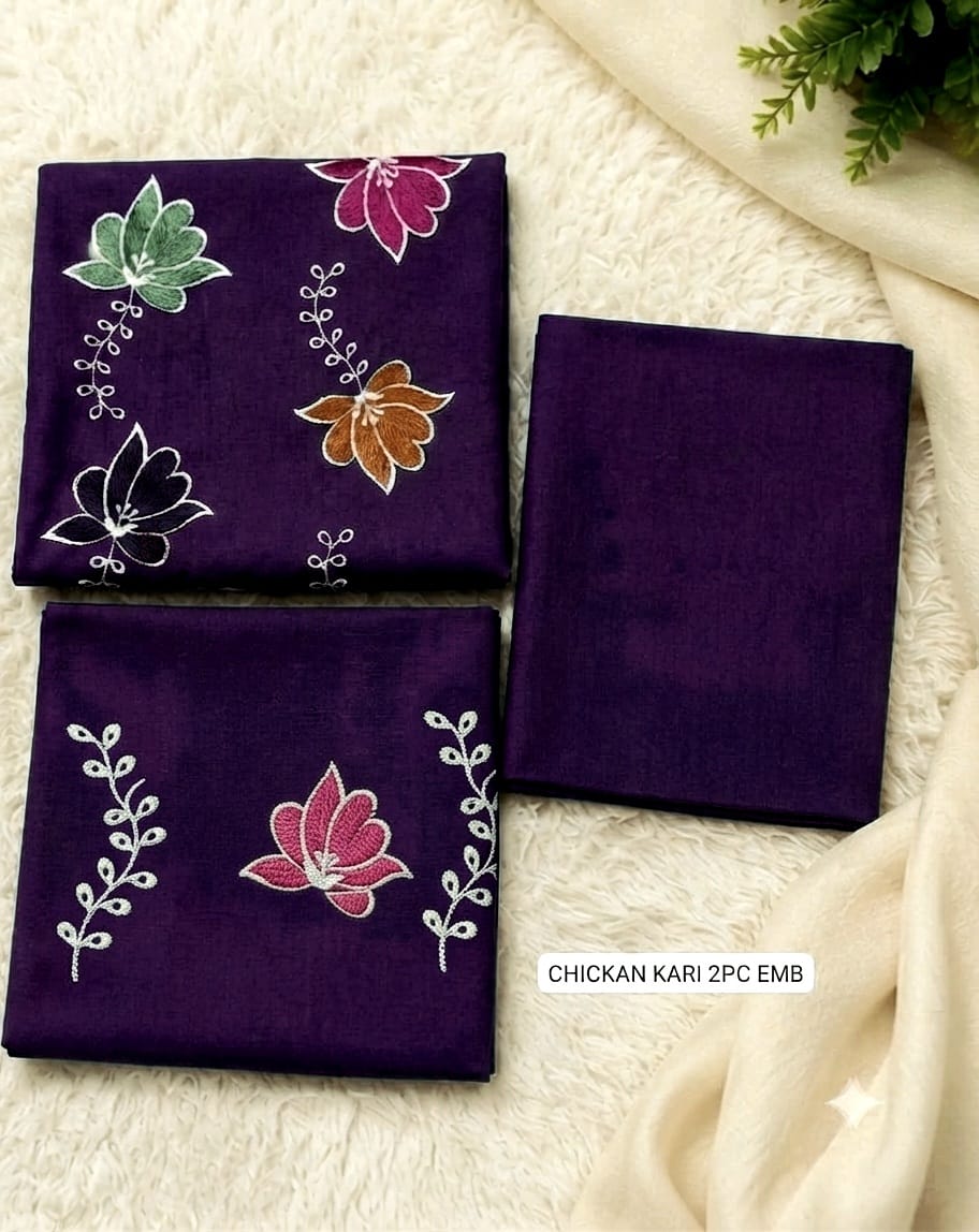 Bareeze lawn 2pc embroidery unstitch d1857