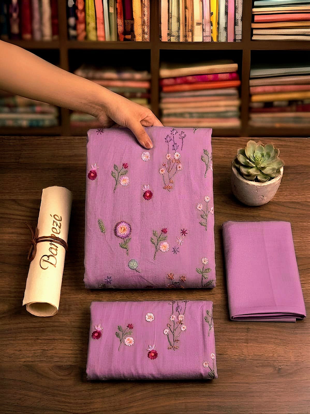 Bareeze lawn 2pc embroidery unstitch d1866