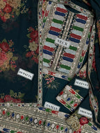 ANEELAS LAWN Embroidered 1422