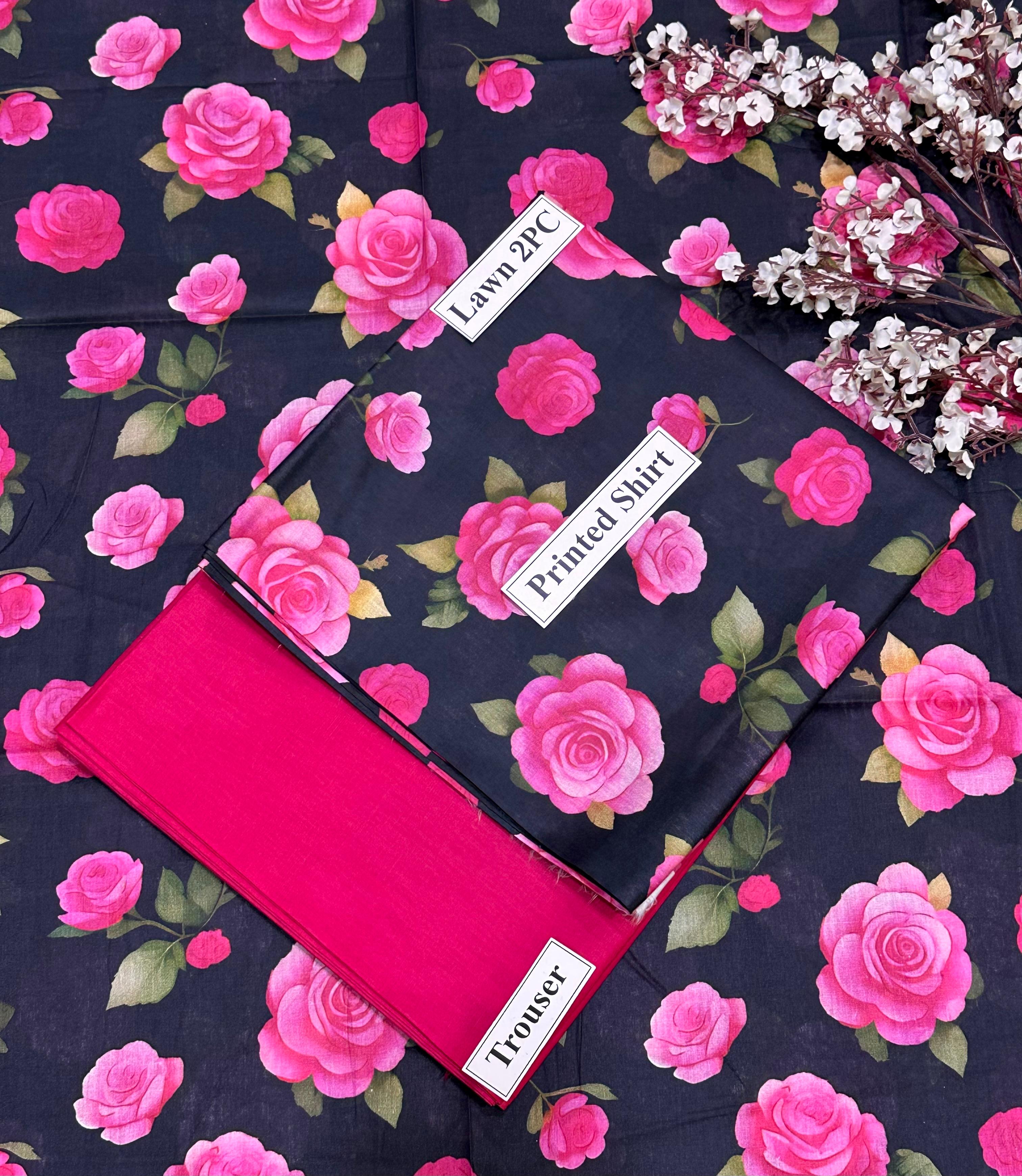 LAWN PRINTED COLLECTION BONANZA 2PC 1452