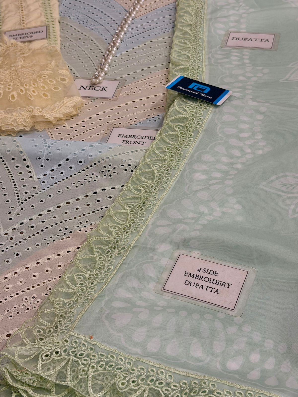 MARIA B Swiss lawn  spangle work D-1692