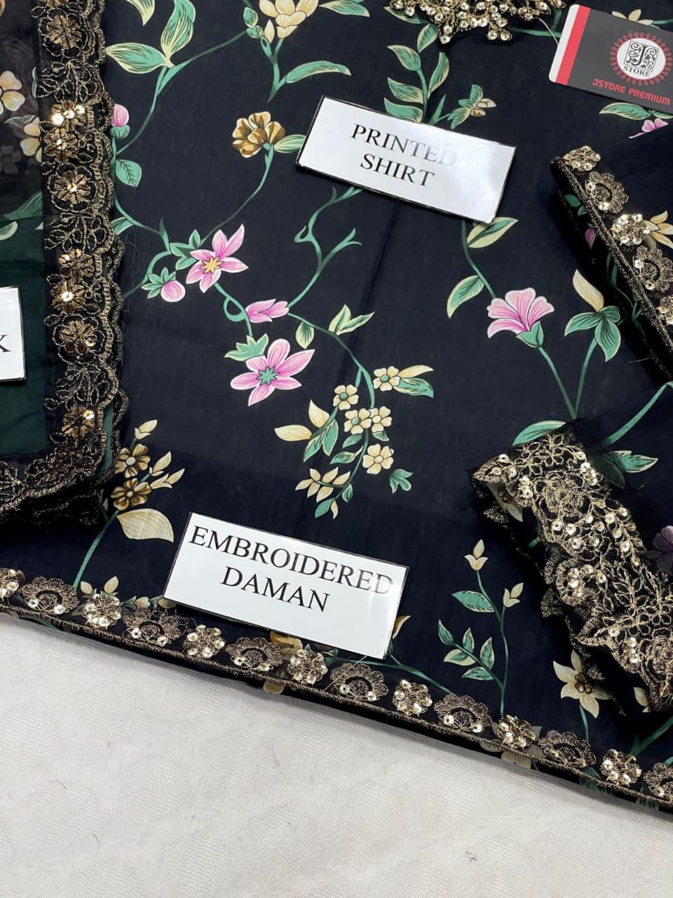 IZNIK EMBROIDERED LAWN 1396