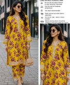 Maria b Lawn 3pc Unstich D-1778