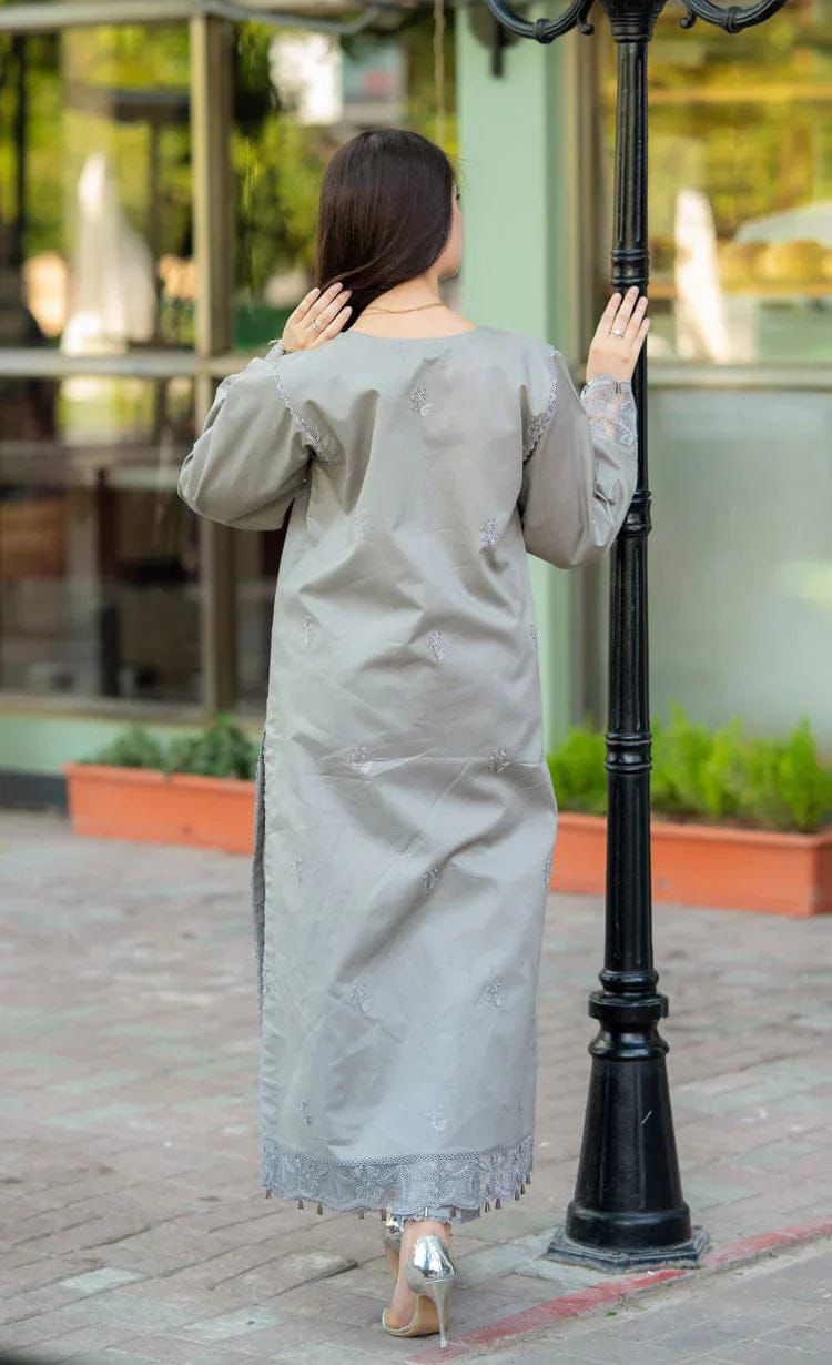 MUSHQ  Lawn Embroidered  Collection D-1696