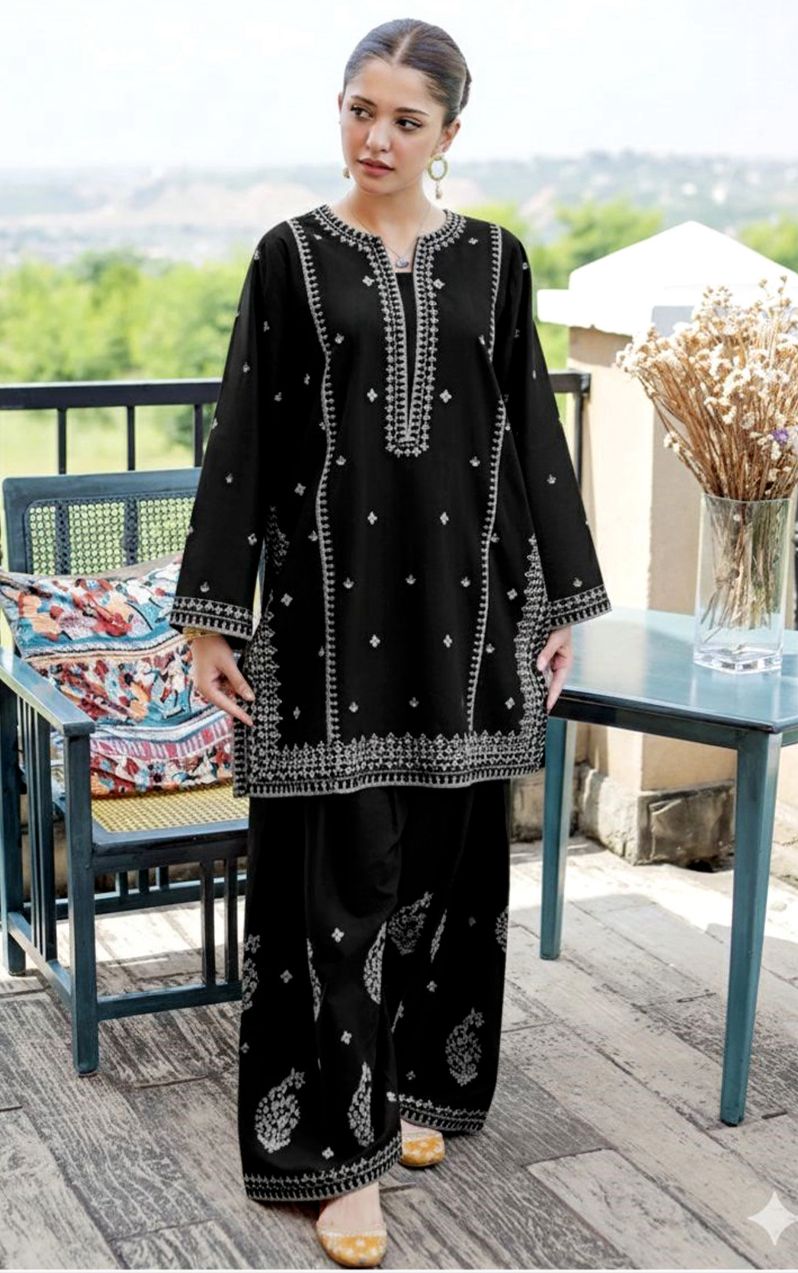 LAWN EMBROIDERED 2pc 1479