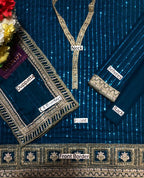 IZNIK CHIFFON Suit D-1509
