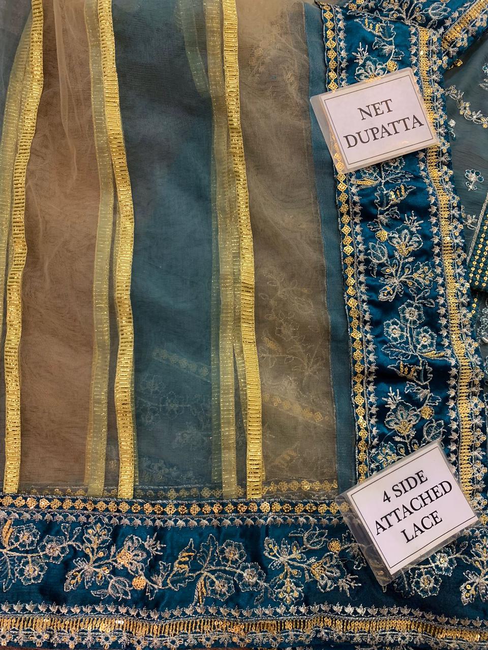 CHARIZMA CHIFFON EMBROIDERY D-1713