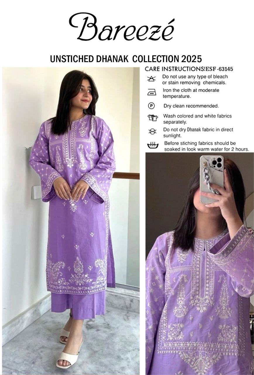 LAWN EMBROIDERED 2pc 1843