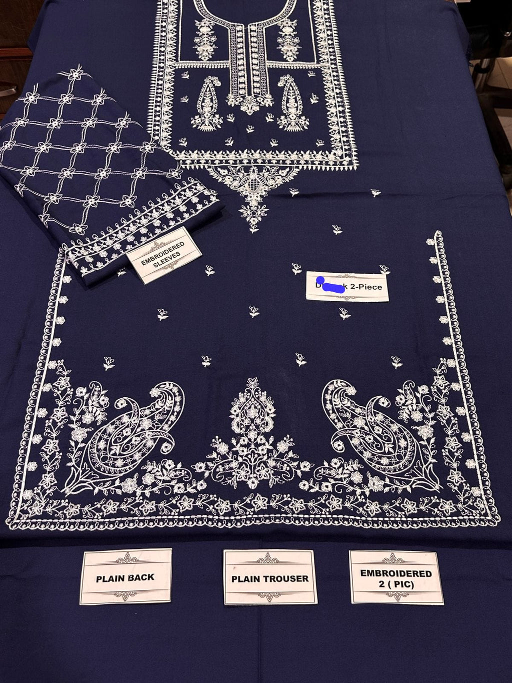 LAWN EMBROIDERED 2pc 1844