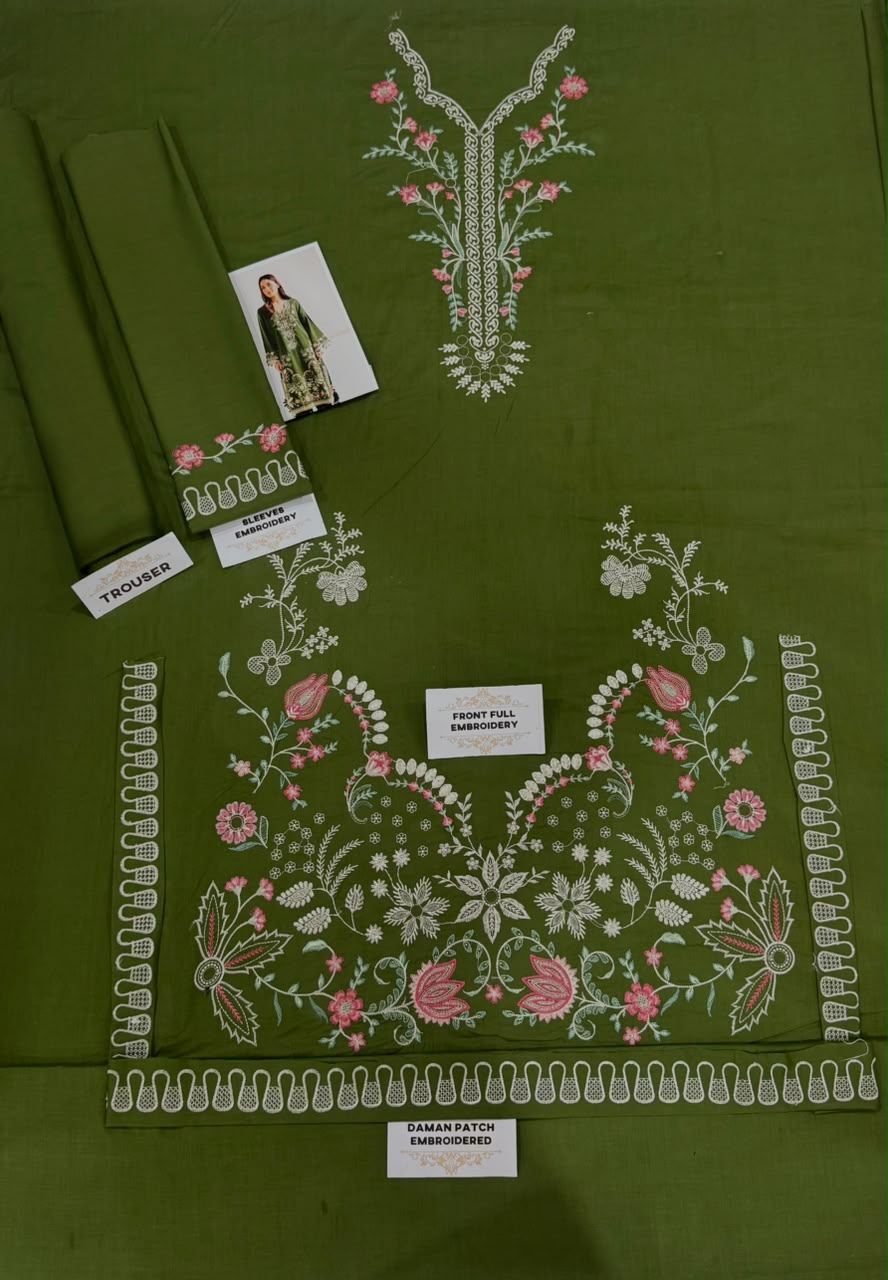 LAWN EMBROIDERED 2pc 1855