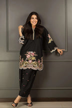 LAWN EMBROIDERED 2pc d 1556