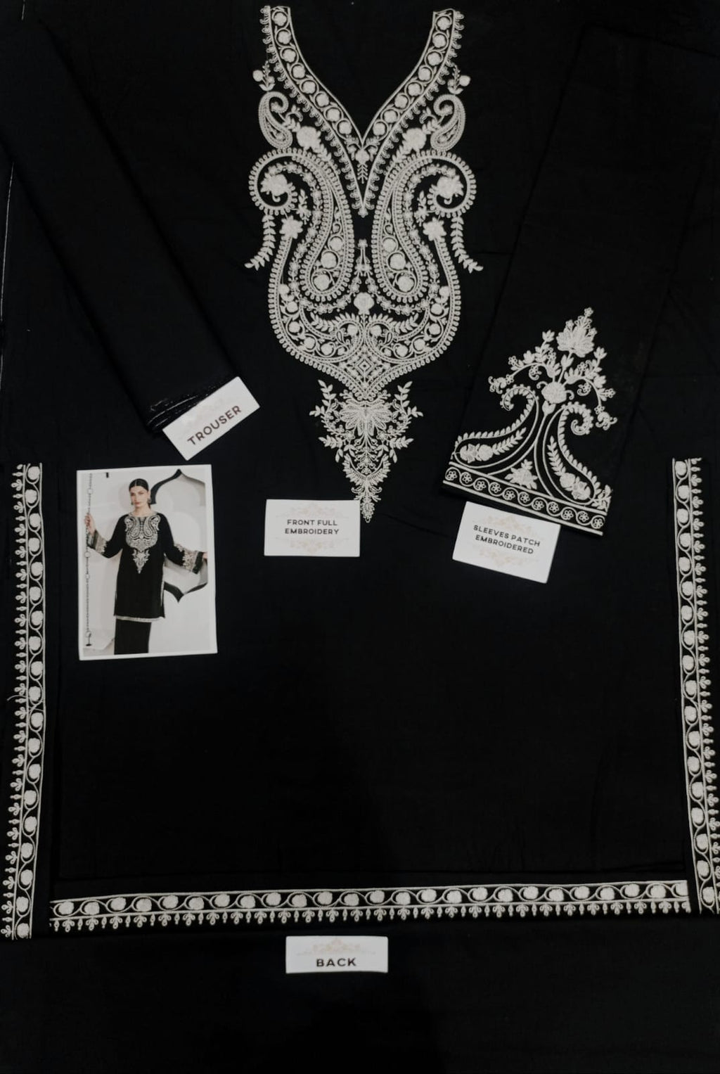 LAWN EMBROIDERED 2pc d 1600