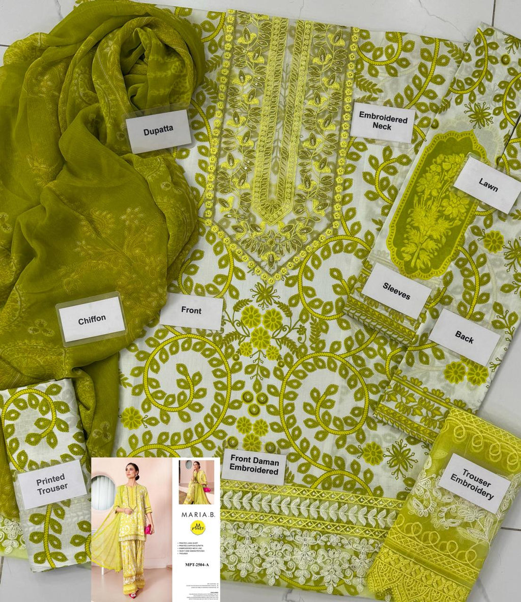 MARIA.B Lawn  Embroidered 1391