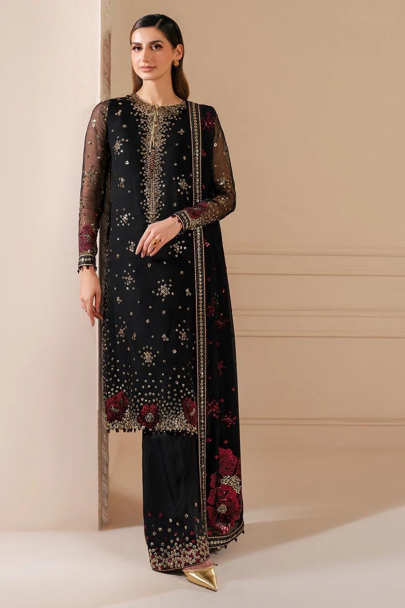 JAZMIN chiffon collection heavy embroidered D-1757