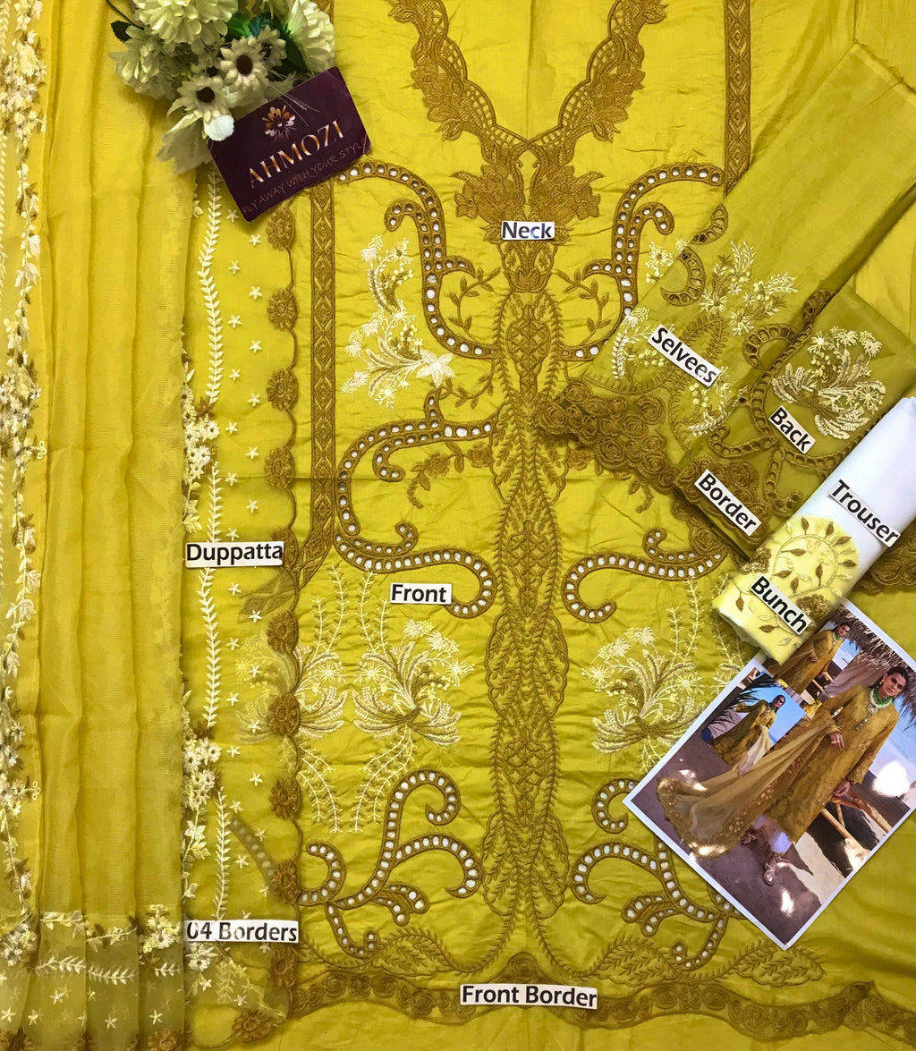 Saira Shakira ChikenKaari Lawn Cotton D-1665