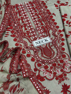 ANEELAS LAWN Embroidered 1424