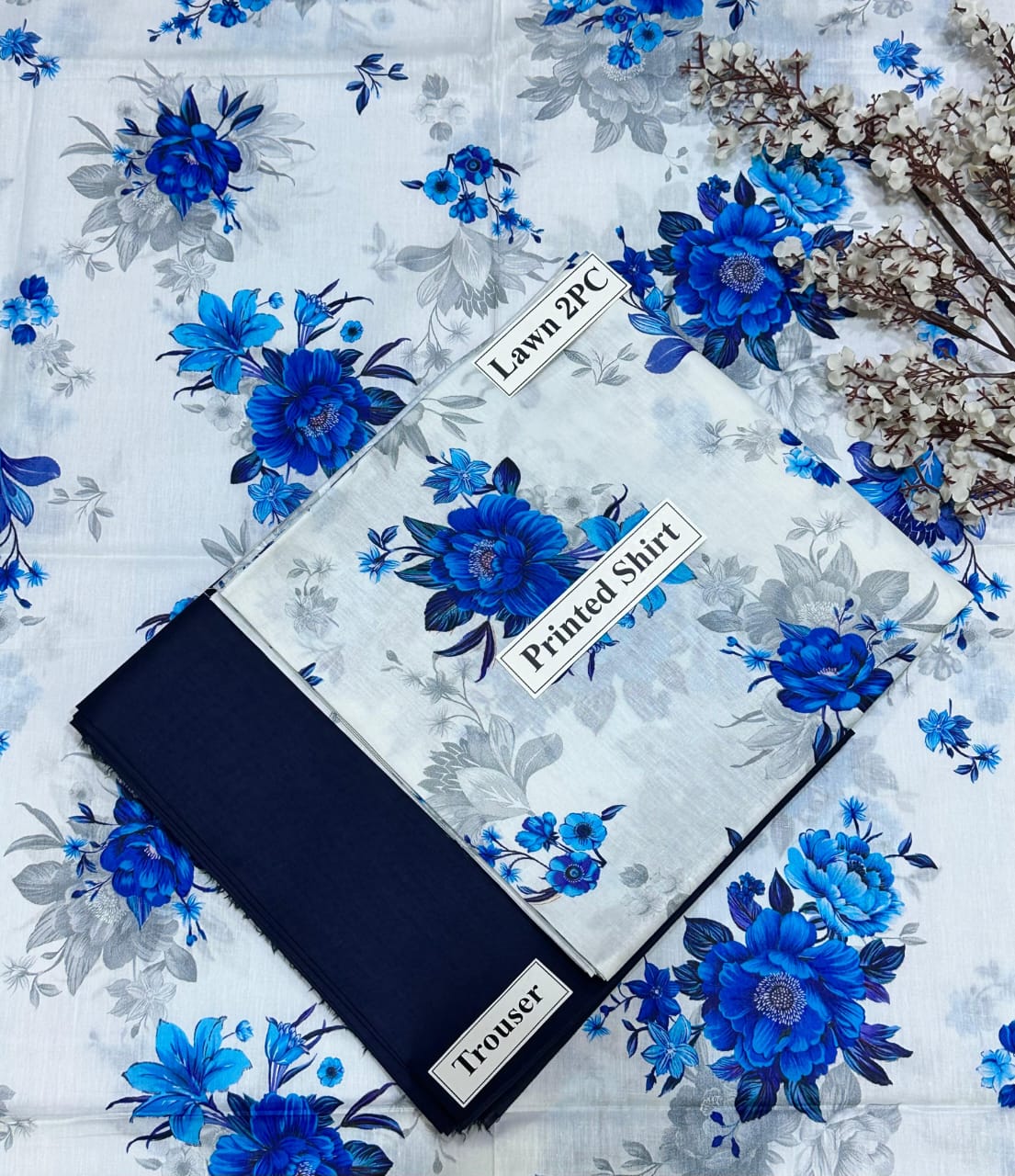 LAWN PRINTED COLLECTION BONANZA 2PC 1430