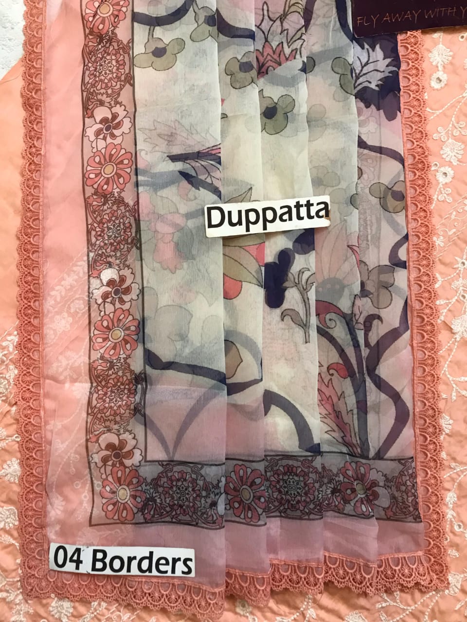 Zaib Lawn ChikenKari 1322