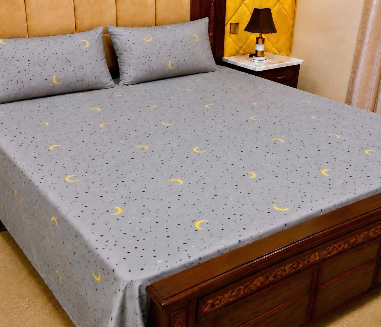 Cotton 3pc bedsheet king size bd5001
