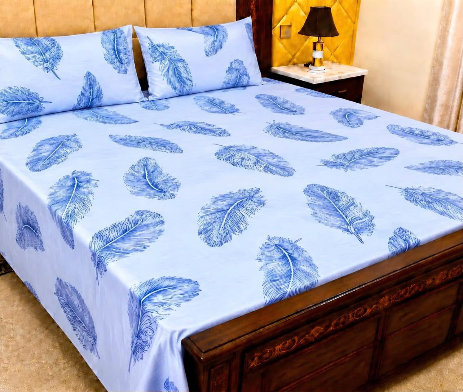 Cotton 3pc bedsheet king size bd 5021
