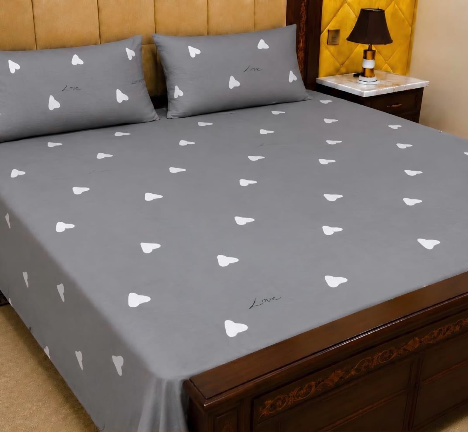 Cotton 3pc bedsheet king size bd 5030