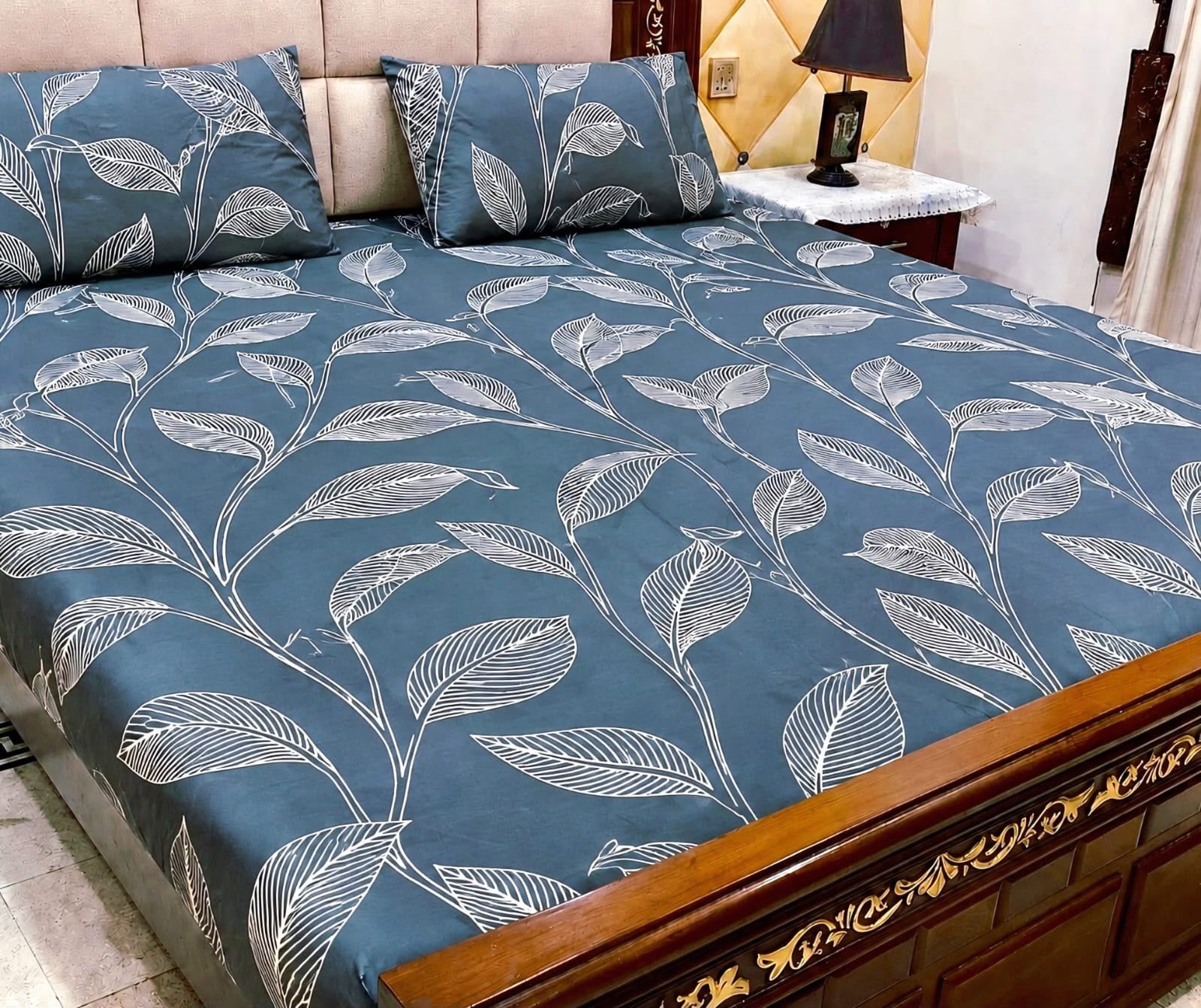 Cotton 3pc bedsheet king size bd 5032