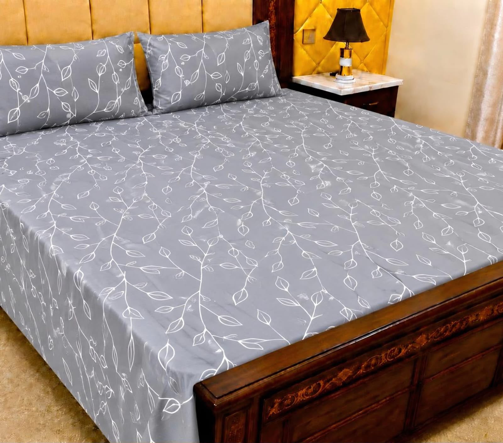 Cotton 3pc bedsheet king size bd 5037
