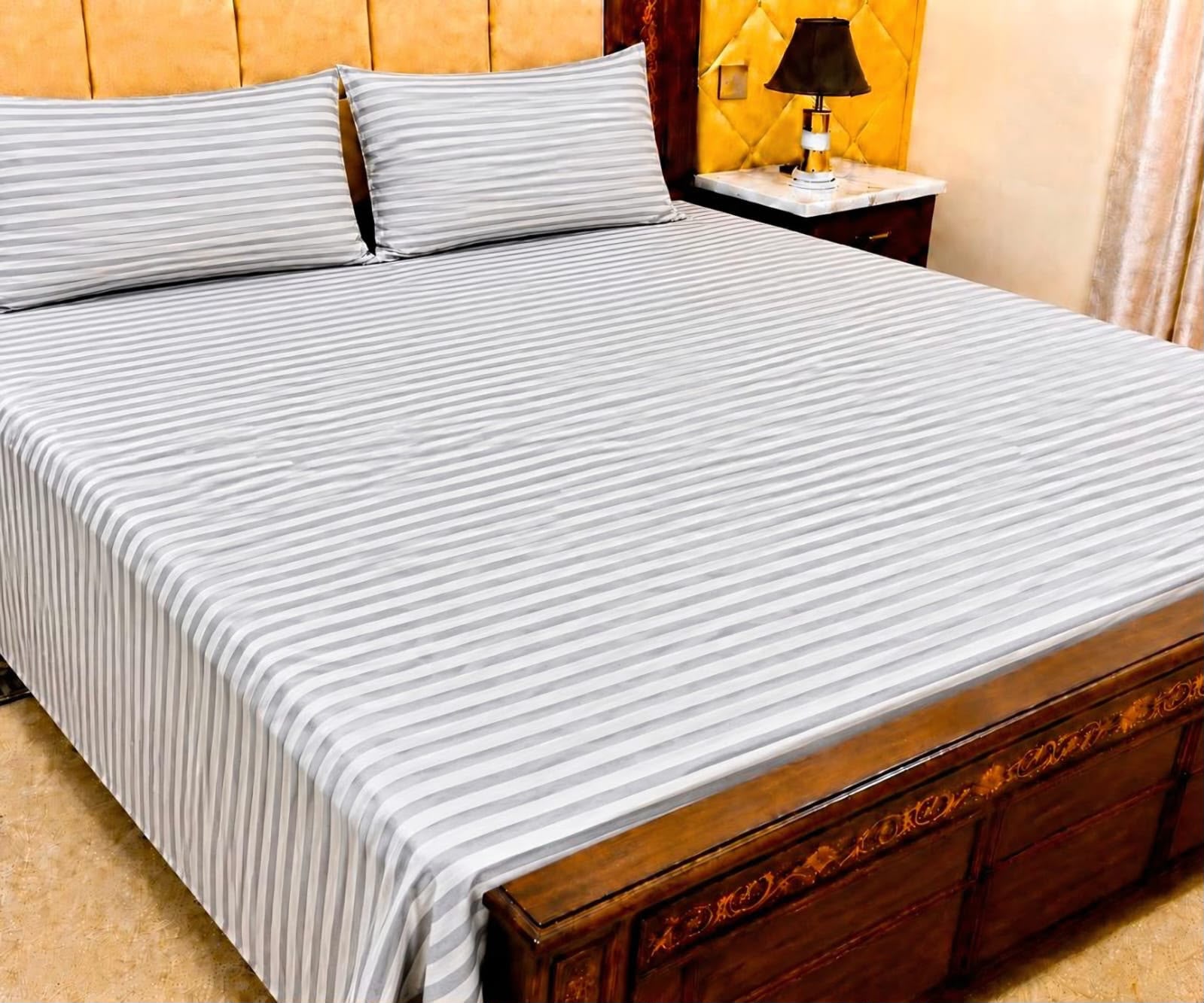 Cotton 3pc bedsheet king size bd 5041