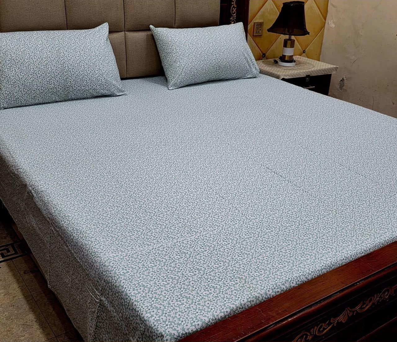 Cotton 3pc bedsheet king size bd 5055