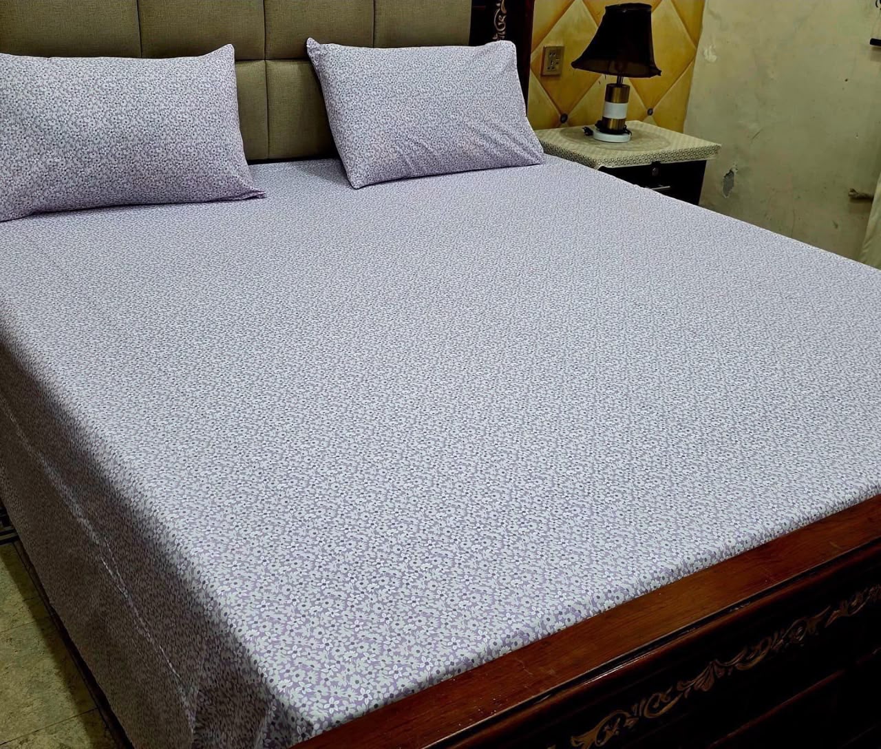 Cotton 3pc bedsheet king size bd 5060
