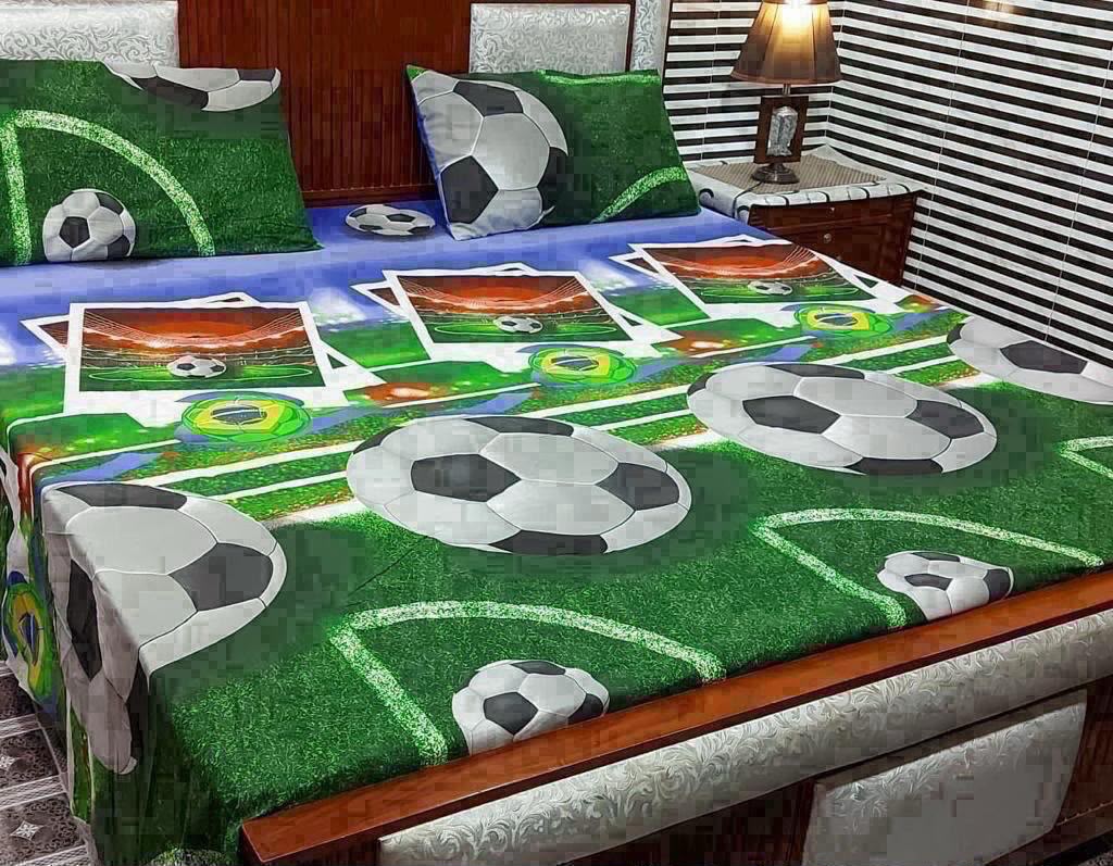 Cotton 3pc bedsheet king size bd 5076