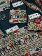 ANEELAS LAWN Embroidered 1422