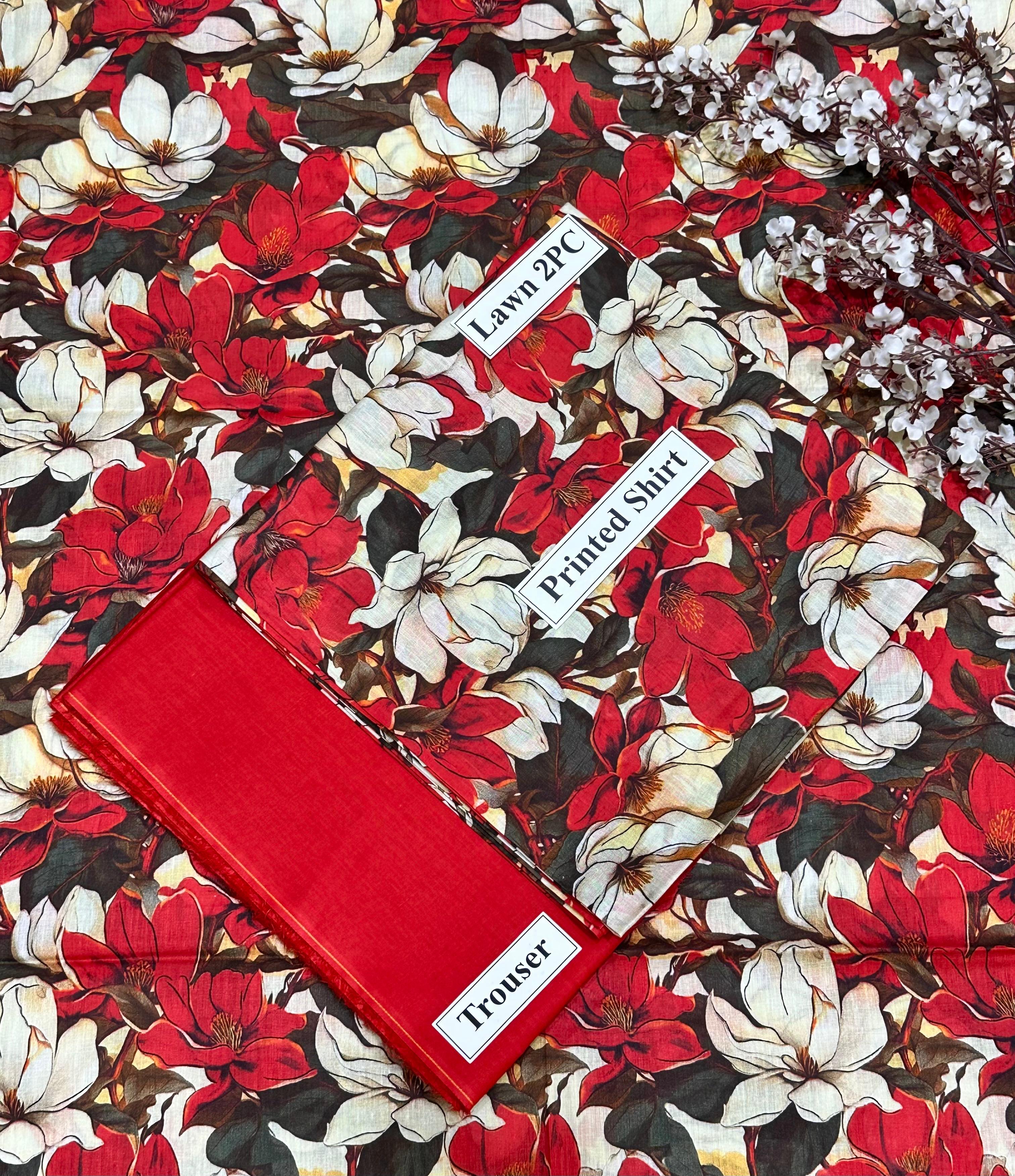 LAWN PRINTED COLLECTION BONANZA 2PC 1451