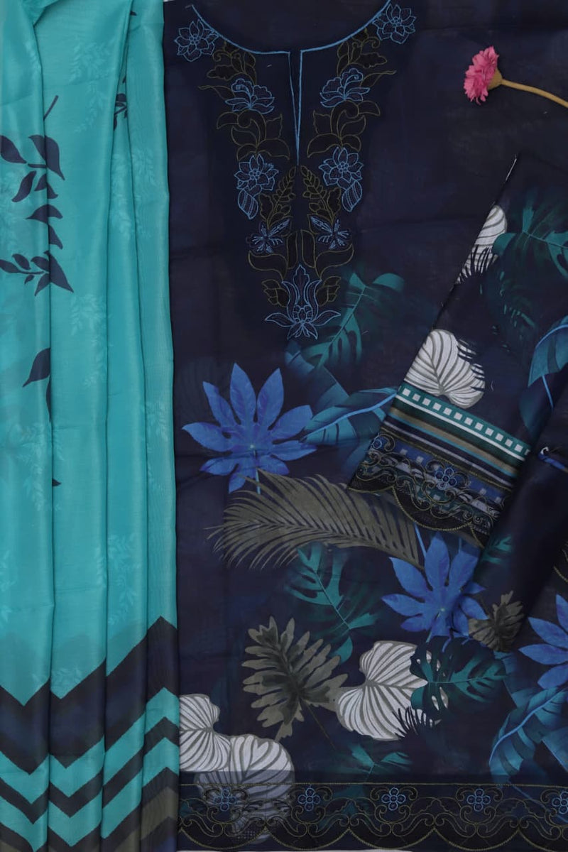 Maria.b Lawn Fabric 3Pc unstitch D-1747