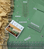 LIBAS  LAWN 3PC EMBROIDERED 1482