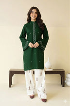 Premium quality 2pc Lawn Embroidery unstitch d1845