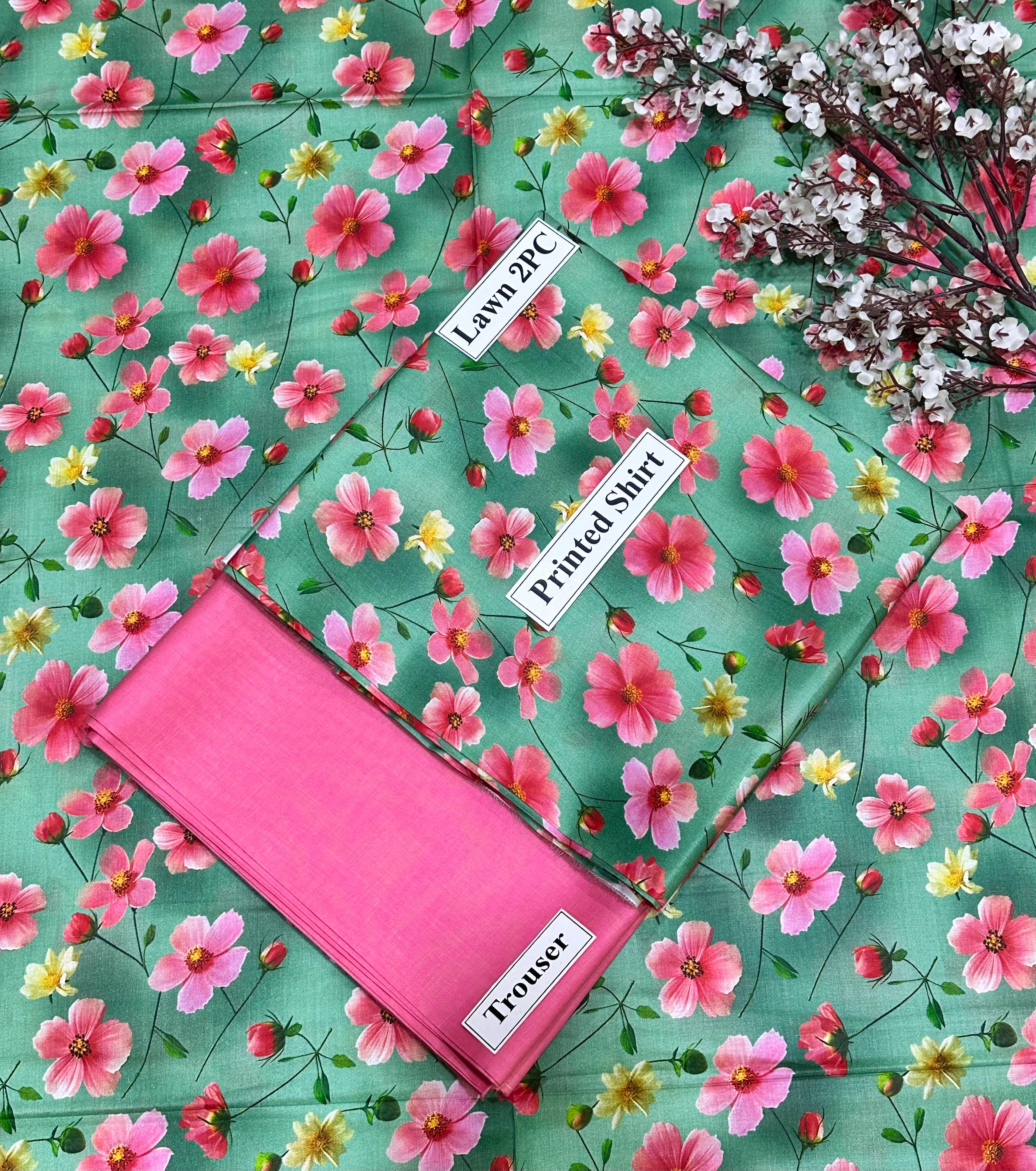 LAWN PRINTED COLLECTION BONANZA 2PC 1467