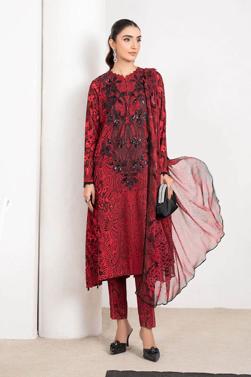 MARIA B Print Lawn embroidered 1673