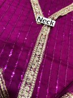 IZNIK CHIFFON Suit D-1508