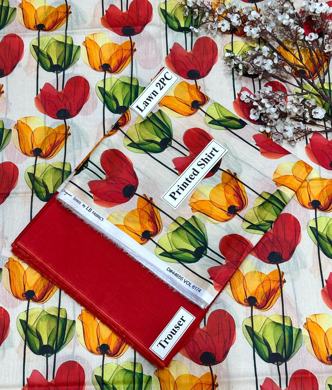 LAWN PRINTED COLLECTION BONANZA 2PC 1429