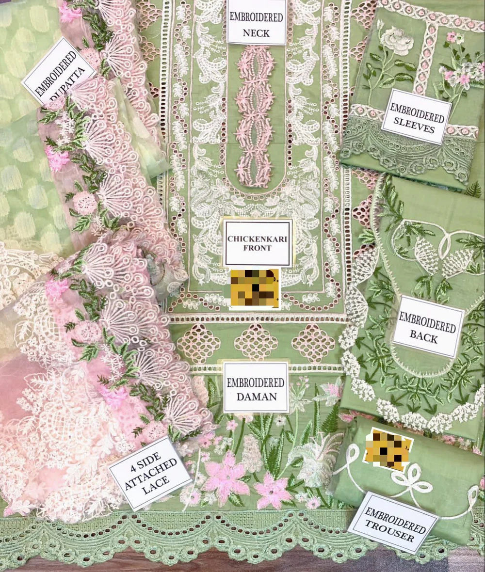 LUXURY  Chikankari Lawn 1345