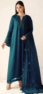 BAROOQUE chiffon collection heavy embroidered D-1759