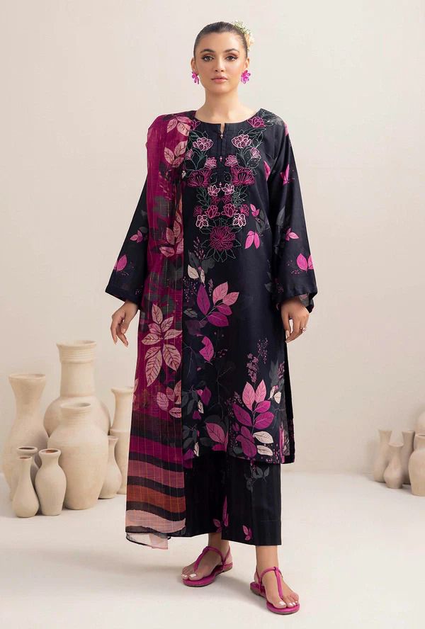 Maria.b Lawn Fabric 3Pc unstitch D-1748