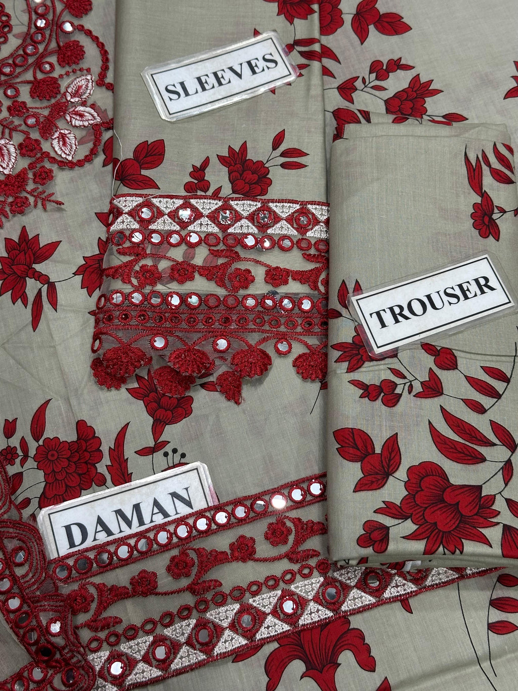 ANEELAS LAWN Embroidered 1424