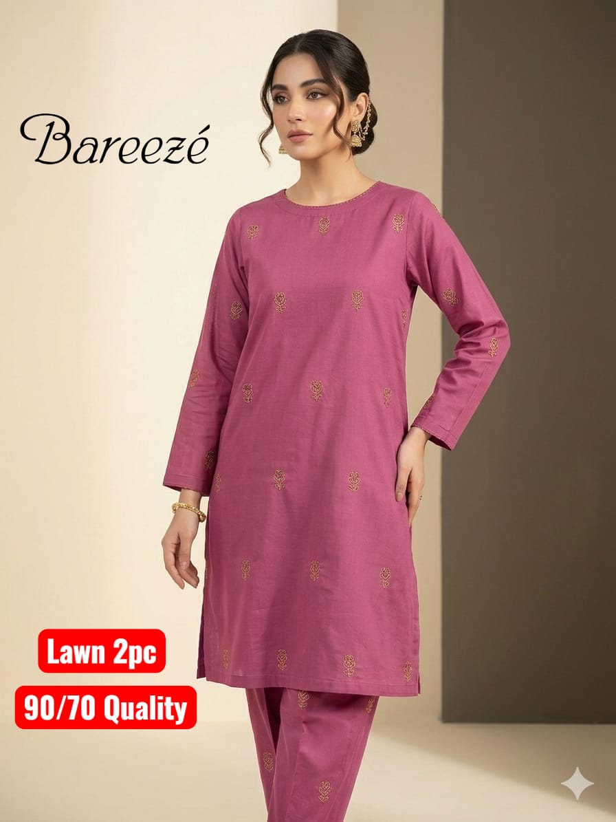 Bareeze Lawn 2pc Unstich D-1769-5