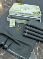 Libas-e-Ibrahim Premium Men's Unstitched Suit in Elegant Setting